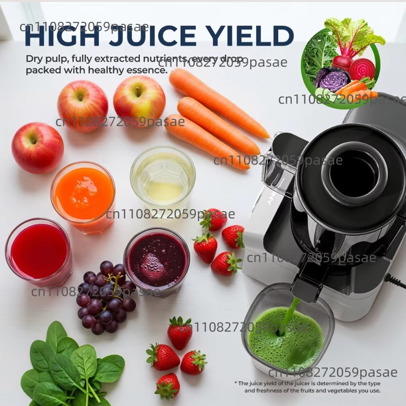 Maximum Power 680W Wide-mouthe - Electric Slow Juicer Cold Press ulasan dan harga